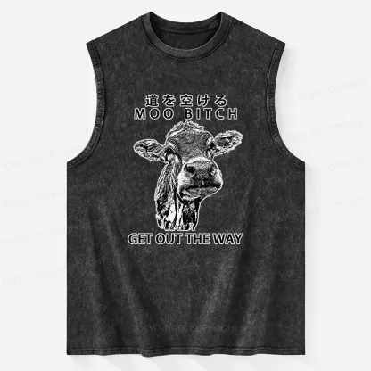 Tokyo-Tiger Funny Cow Washed Tank