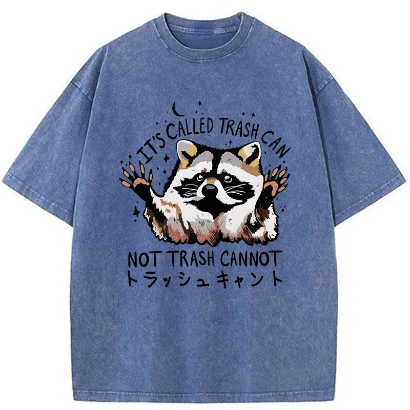 Tokyo-Tiger Adorable Raccoon Washed T-Shirt