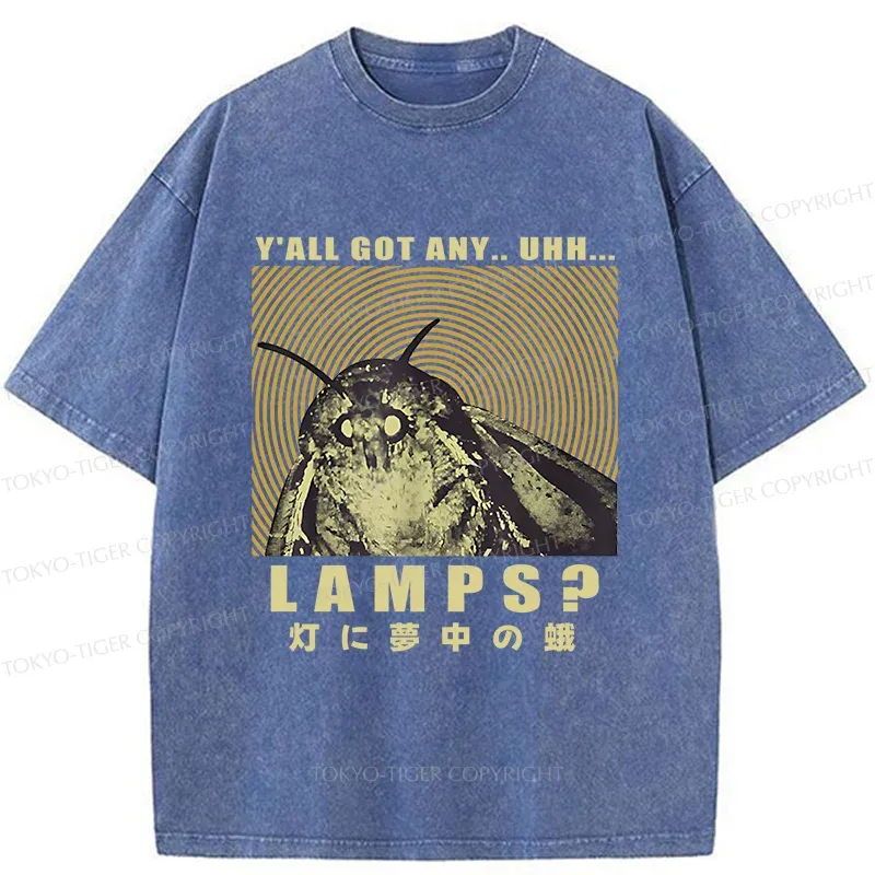 Tokyo-Tiger Moth Obsessed With The Light Washed T-Shirt