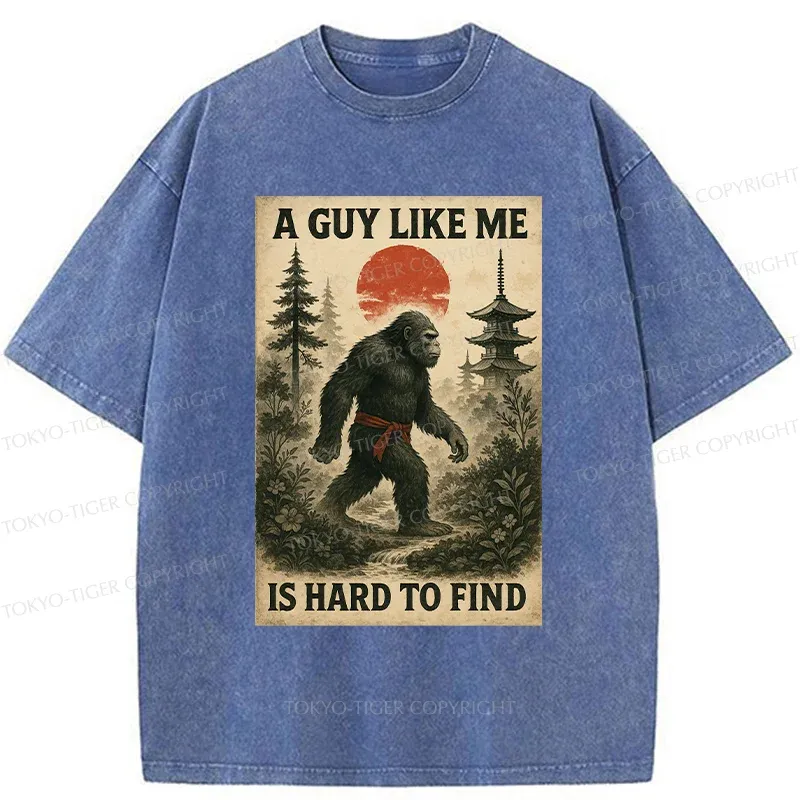 Tokyo-Tiger Hidden Monster Washed T-Shirt