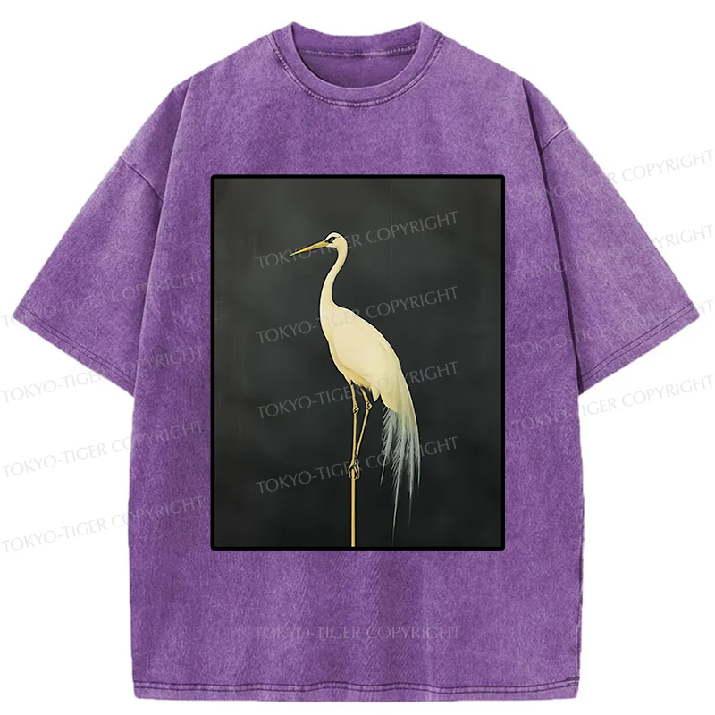 Tokyo-Tiger Independent Crane Washed T-Shirt