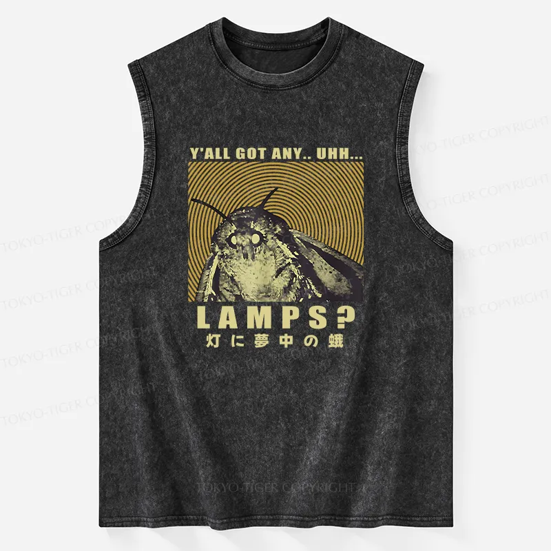 Tokyo-Tiger Moth Obsessed With The Light Washed Tank Sale