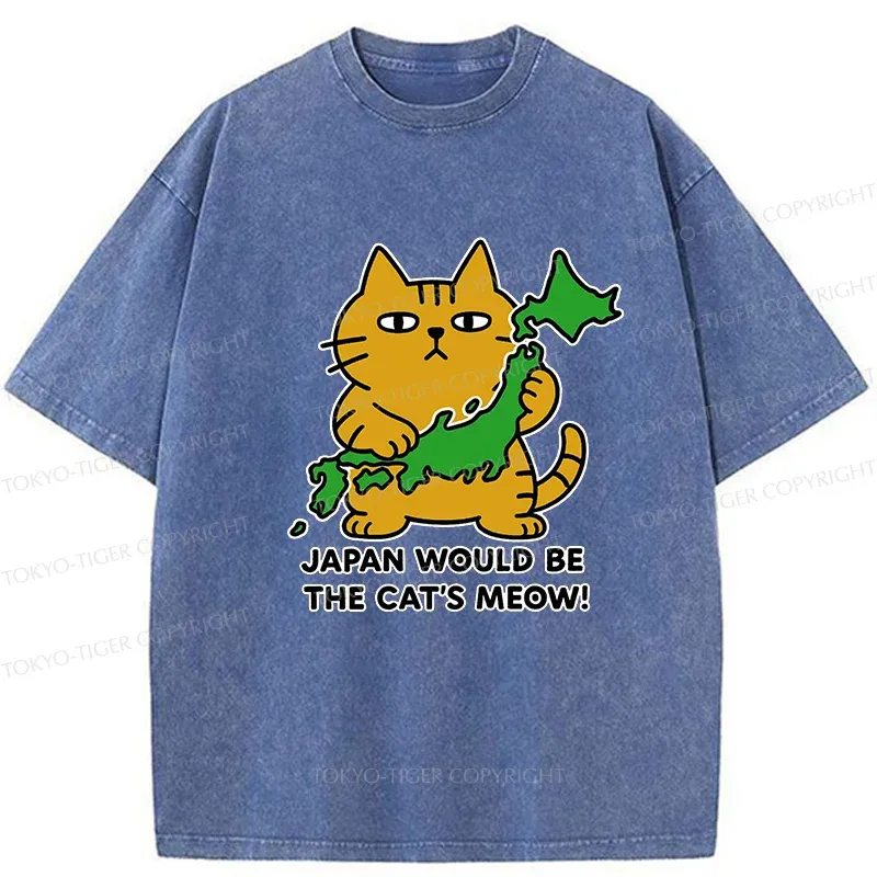 Tokyo-Tiger Japan Bonsai Washed T-Shirt Sale