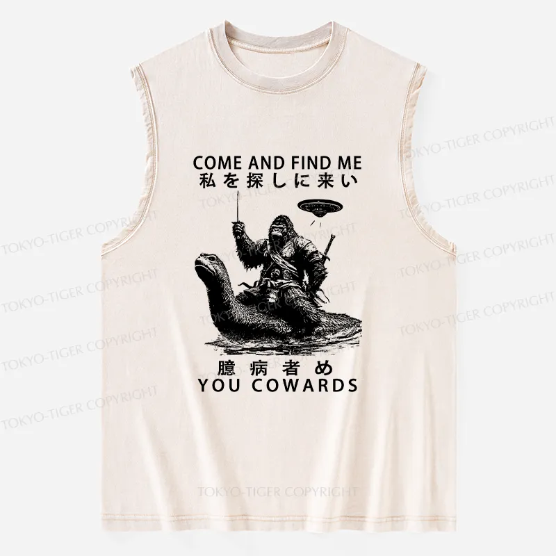 Tokyo-Tiger Can You Find Us Washed Tank Sale