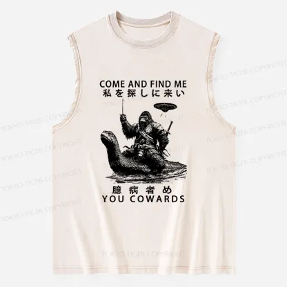 Tokyo-Tiger Can You Find Us Washed Tank