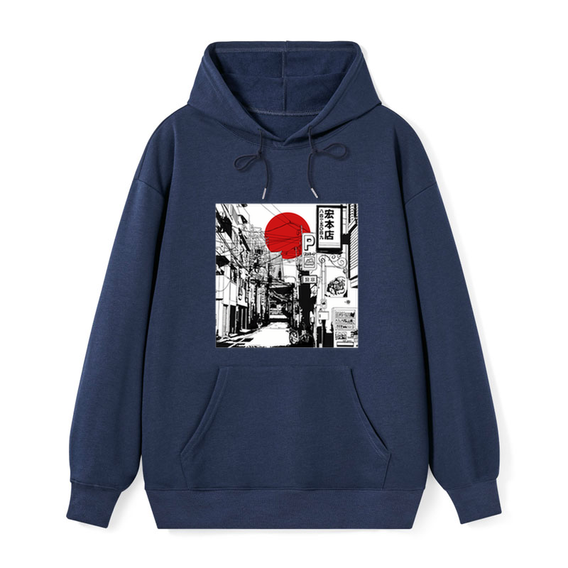 Tokyo-Tiger Sunrise On The Street Classic Hoodie