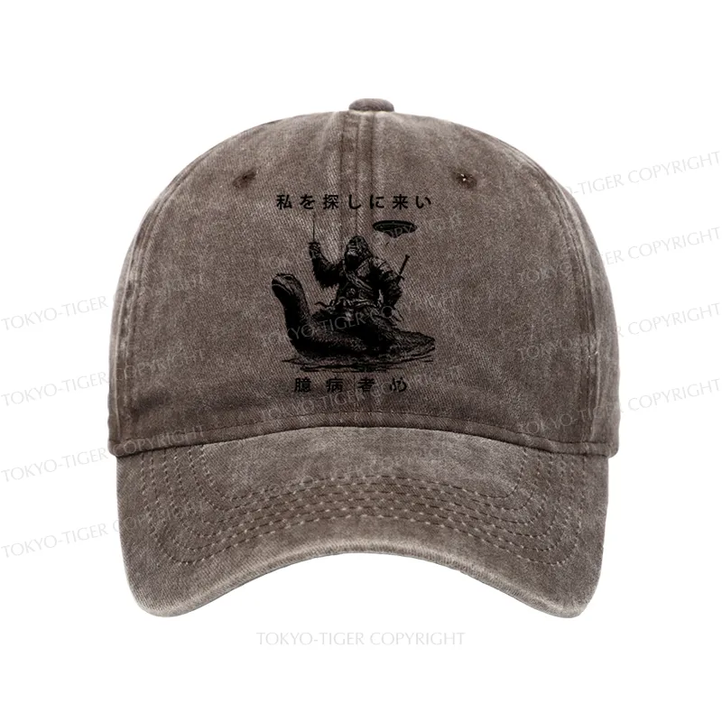 Tokyo-Tiger Can You Find Us Washed Cap