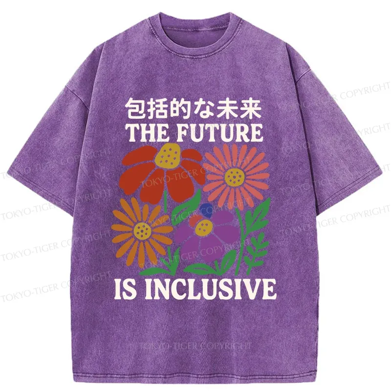 Tokyo-Tiger An Inclusive Future Washed T-Shirt