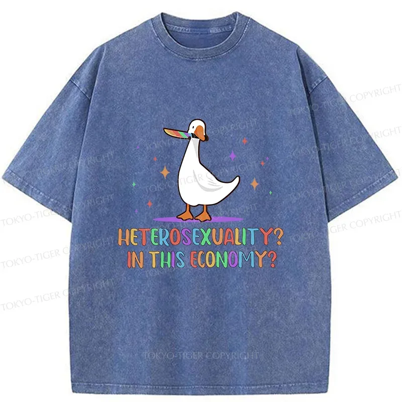 Tokyo-Tiger Interesting Goose Washed T-Shirt