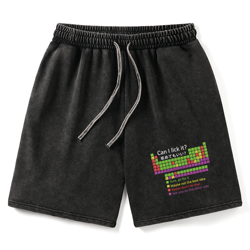 Tokyo-Tiger Can I Lick It Washed Shorts