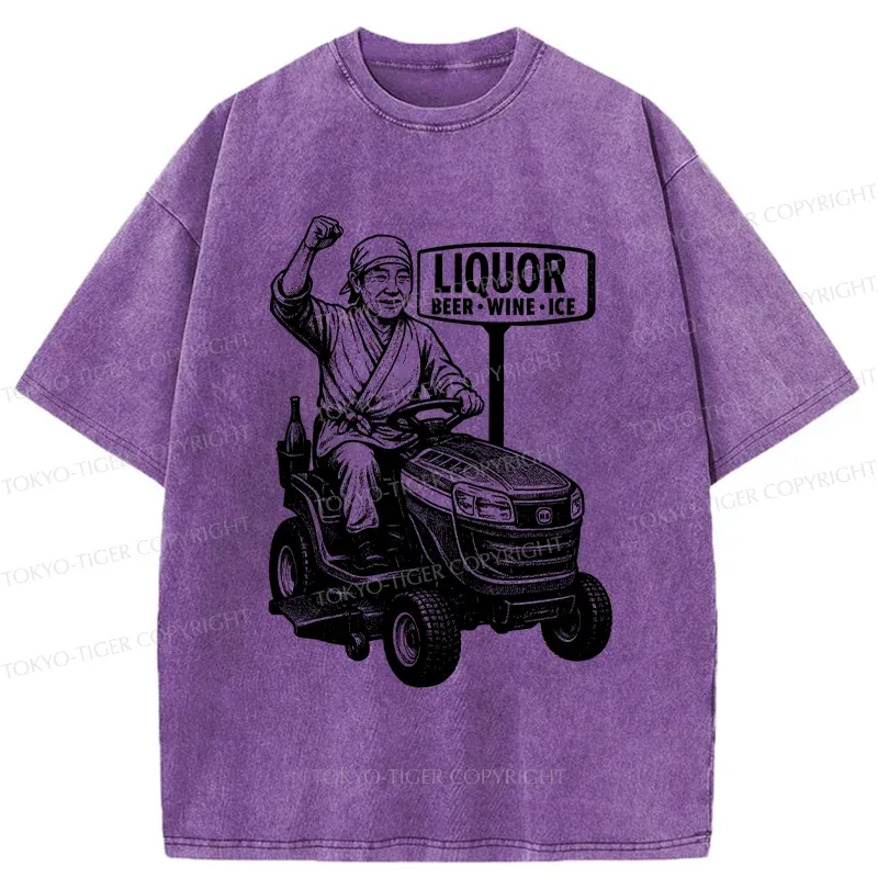 Tokyo-Tiger Japan Country Music Washed T-Shirt