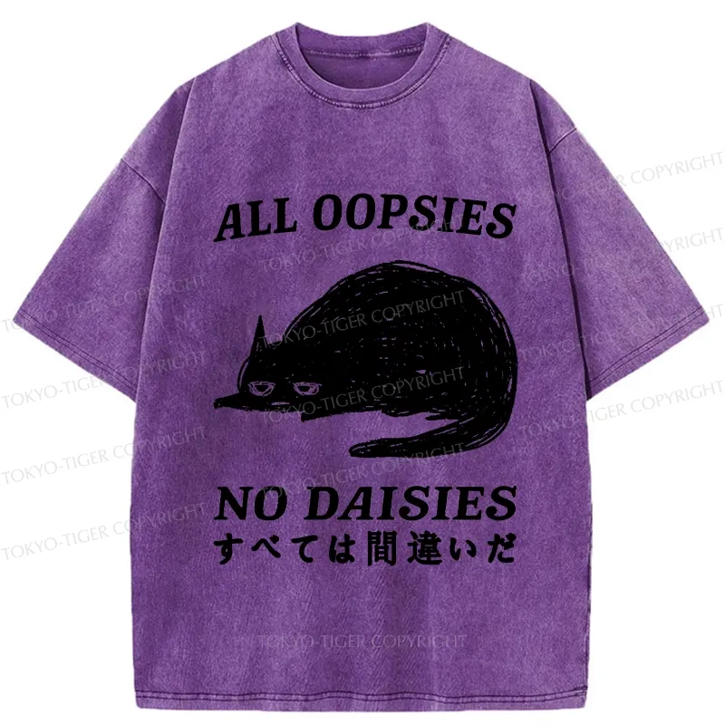 Tokyo-Tiger All Oopsies No Daisies Washed T-Shirt