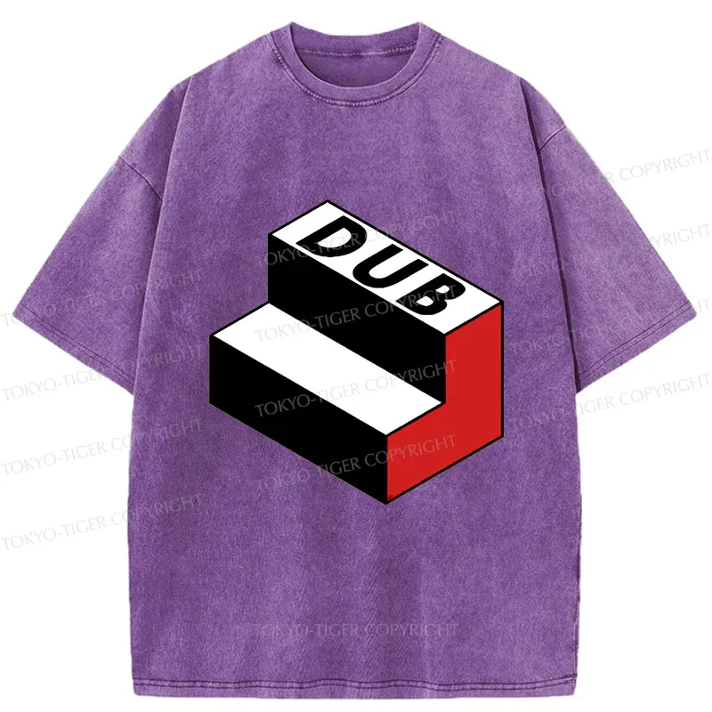 Tokyo-Tiger Dubstep Funny Washed T-Shirt