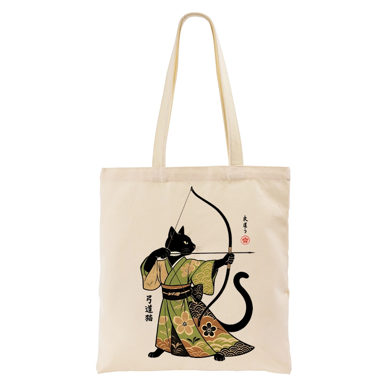 Tokyo-Tiger Japan Cat Archery Tote Bag