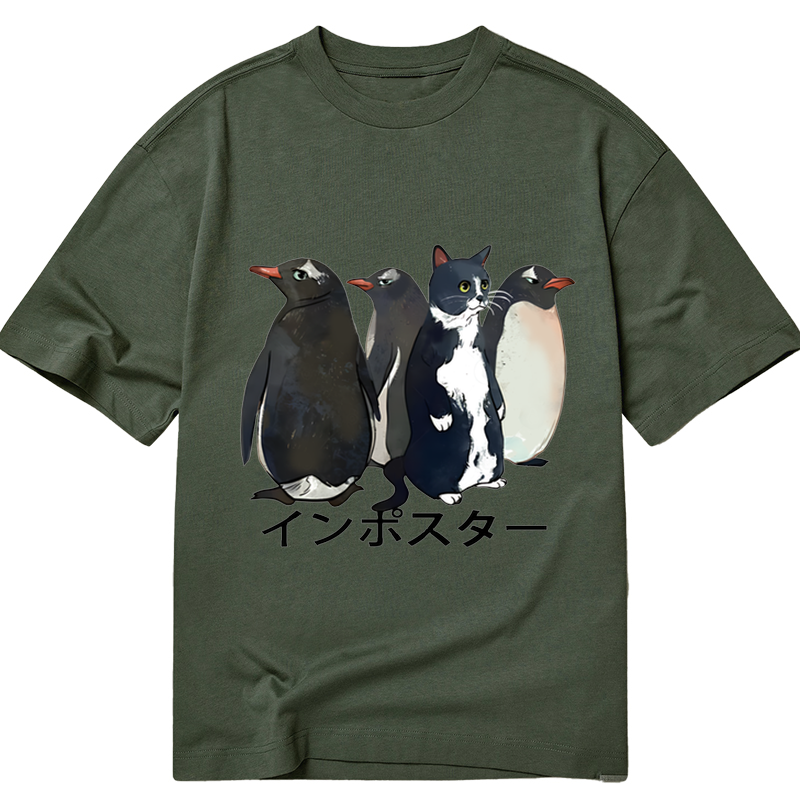 Tokyo-Tiger Imposter Among Penguins Classic T-Shirt