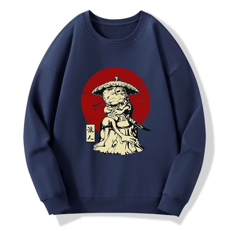 Tokyo-Tiger Rounin Japanese Frog Samurai Sweatshirt