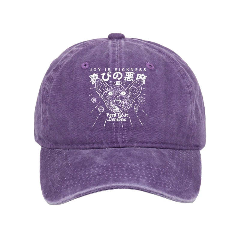 Tokyo-Tiger Joy Is Sickness Washed Cap