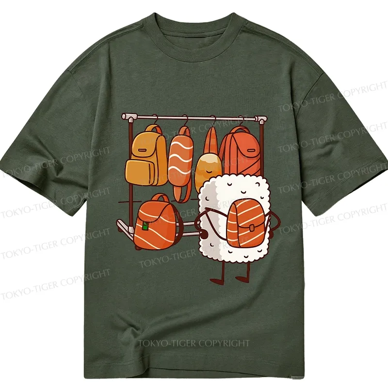 Tokyo-Tiger Sushi Is Selecting Backpacks Classic T-Shirt