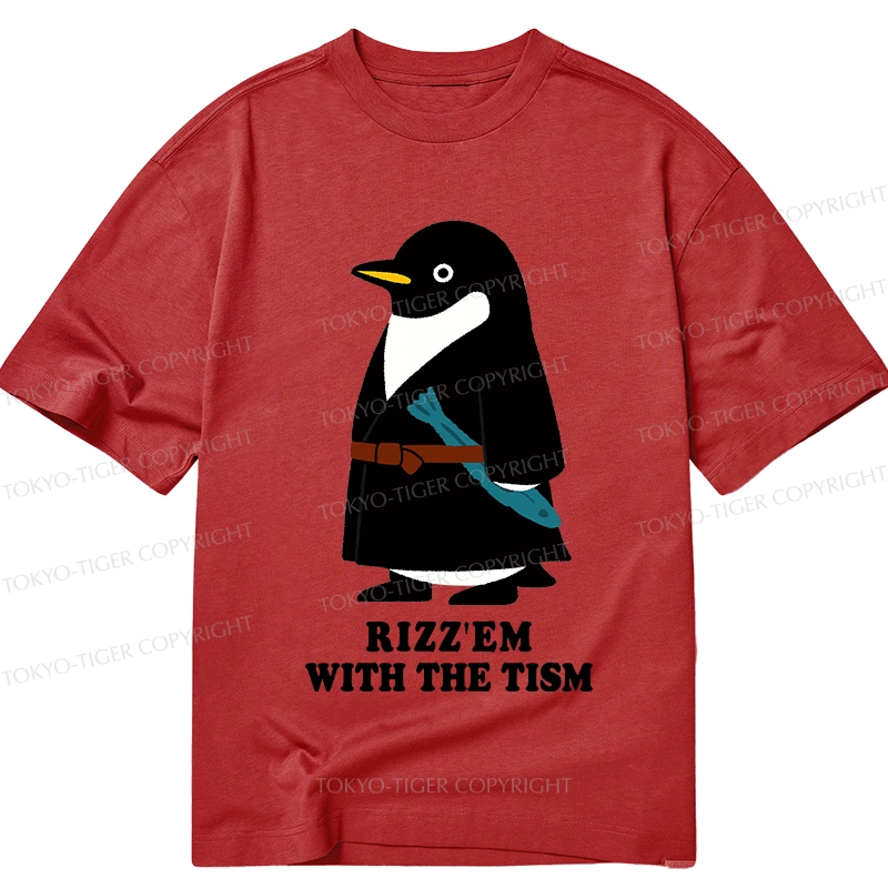Tokyo-Tiger Rizz'Em With The Tism Classic T-Shirt