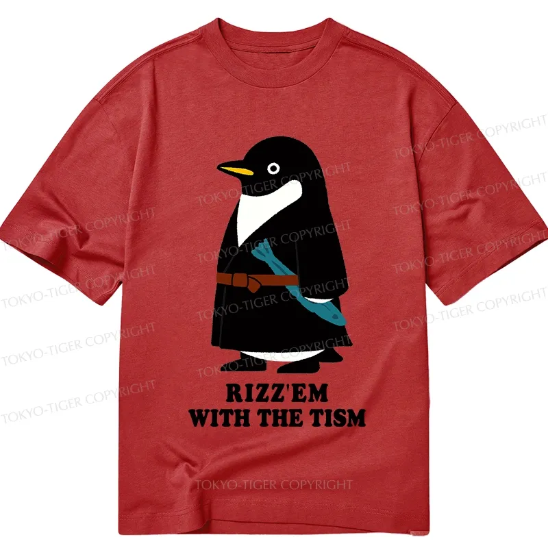 Tokyo-Tiger Rizz'Em With The Tism Classic T-Shirt