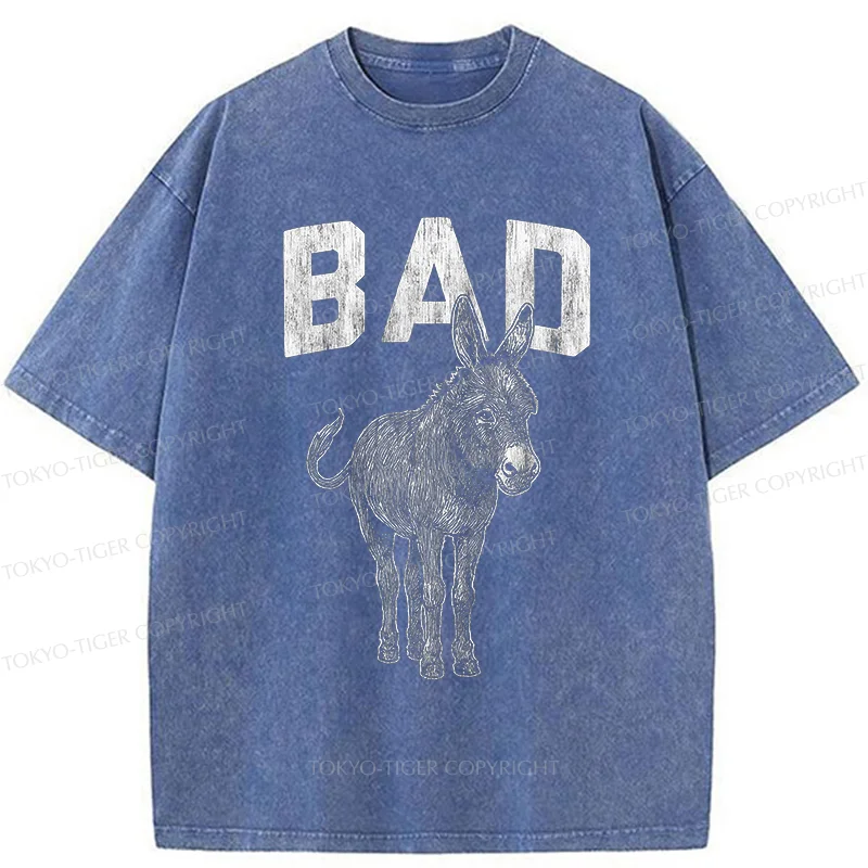 Tokyo-Tiger Bad Ass Washed T-Shirt