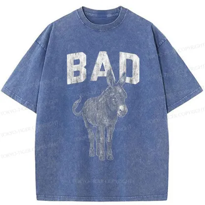 Tokyo-Tiger Bad Ass Washed T-Shirt