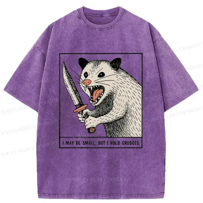 Tokyo-Tiger Possum With A Knife Washed T-Shirt