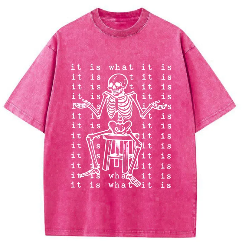 Tokyo-Tiger Helpless Skeleton Washed T-Shirt
