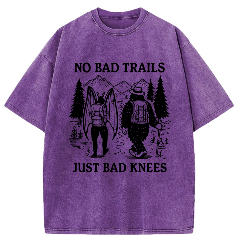 Tokyo-Tiger Go Camping With Monsters Washed T-Shirt