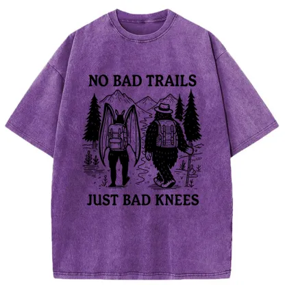 Tokyo-Tiger Go Camping With Monsters Washed T-Shirt