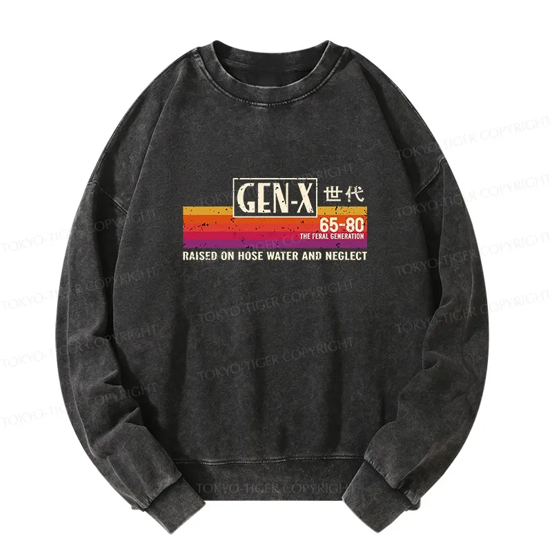 Tokyo-Tiger X Era Retro Washed Sweatshirt