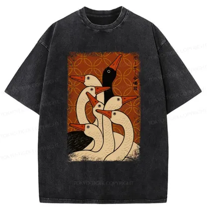Tokyo-Tiger The Goose Choir Washed T-Shirt