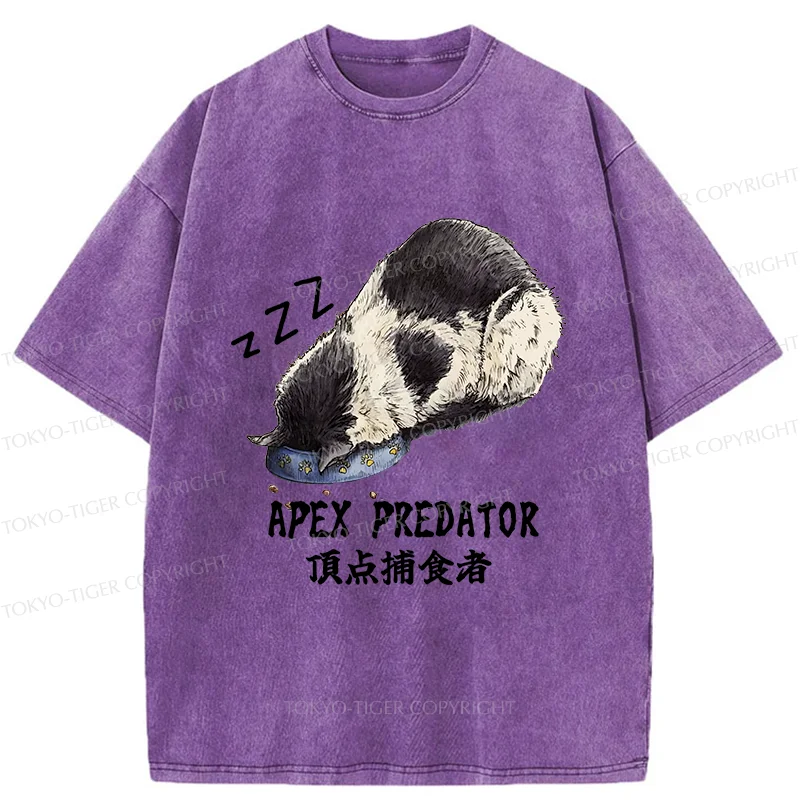 Tokyo-Tiger Apex Predator Washed T-Shirt