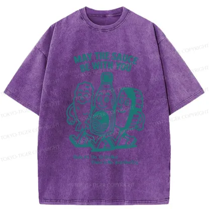 Tokyo-Tiger May The Sauce Be With You Washed T-Shirt