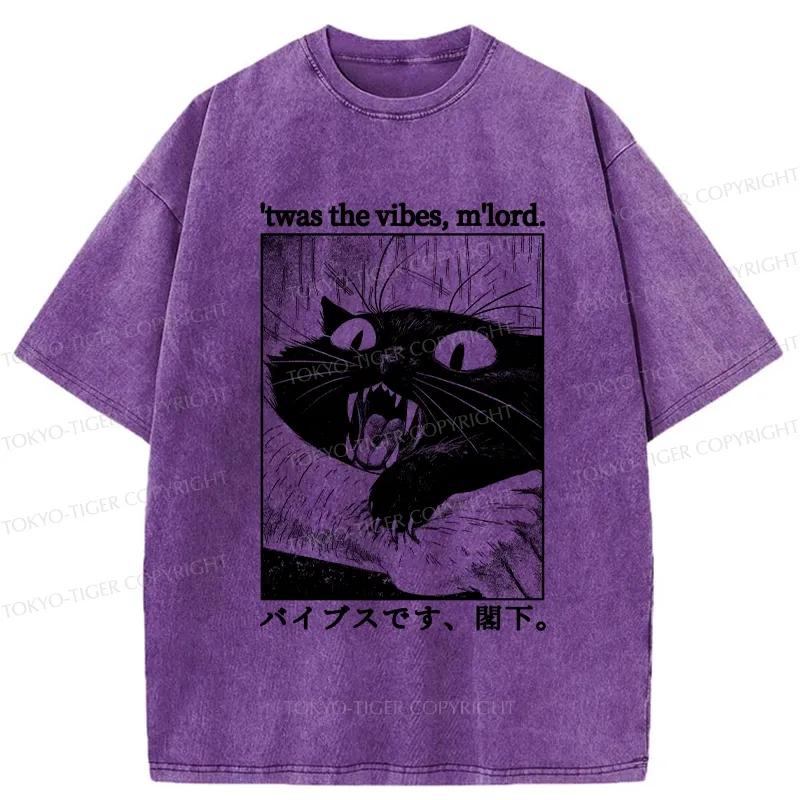 Tokyo-Tiger 'Twas The Vibes M'lord Washed T-Shirt