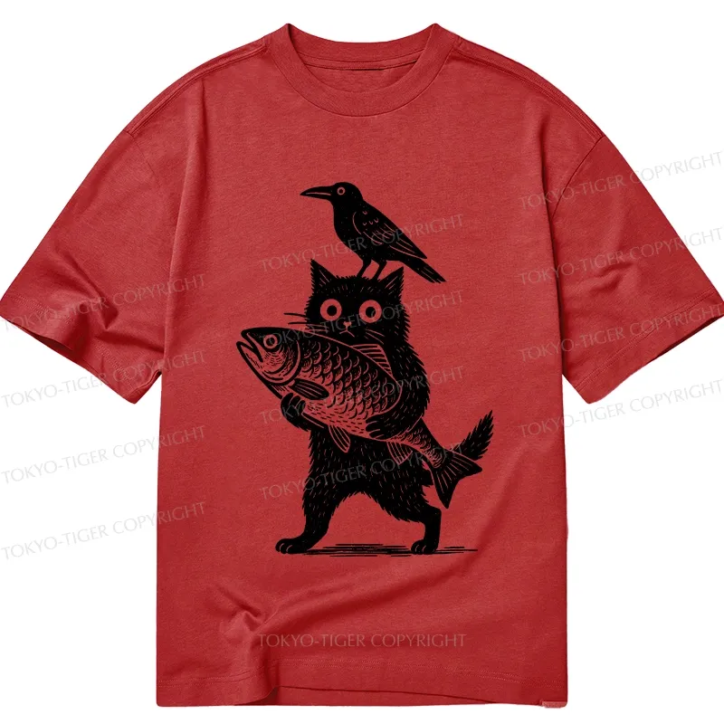 Tokyo-Tiger Black Animals Funny Classic T-Shirt
