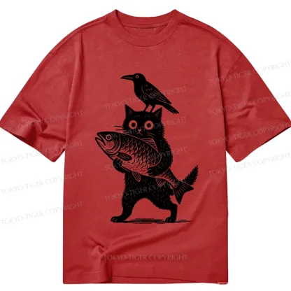 Tokyo-Tiger Black Animals Funny Classic T-Shirt
