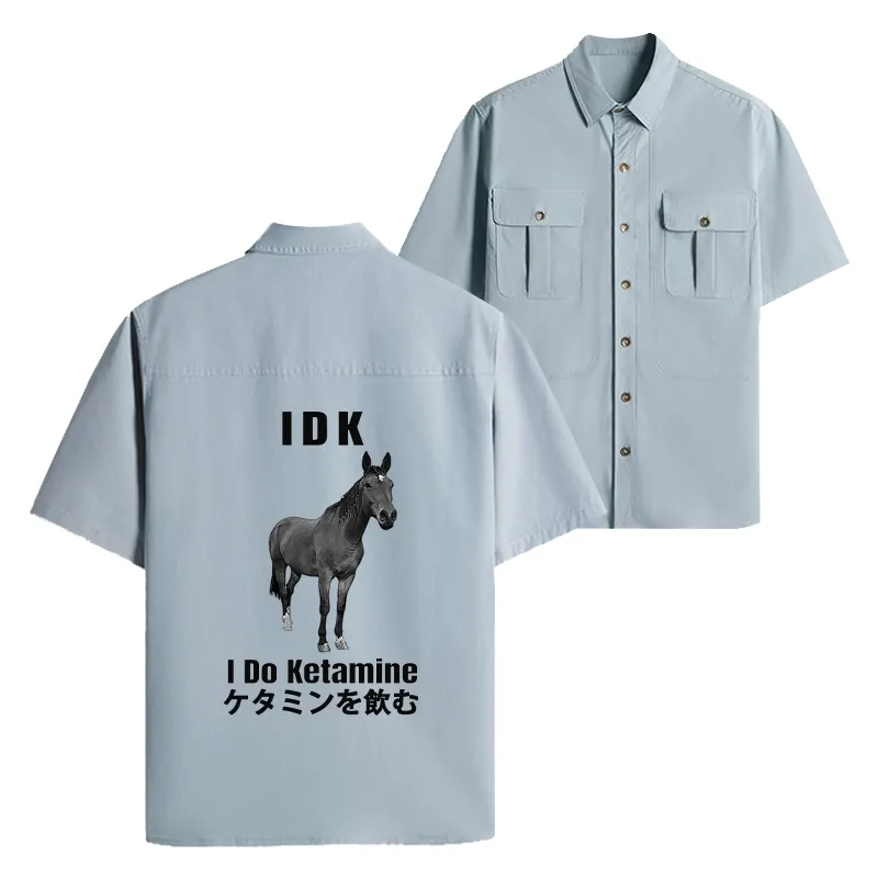 Tokyo-Tiger IDK I Do Ketamine Work Shirt