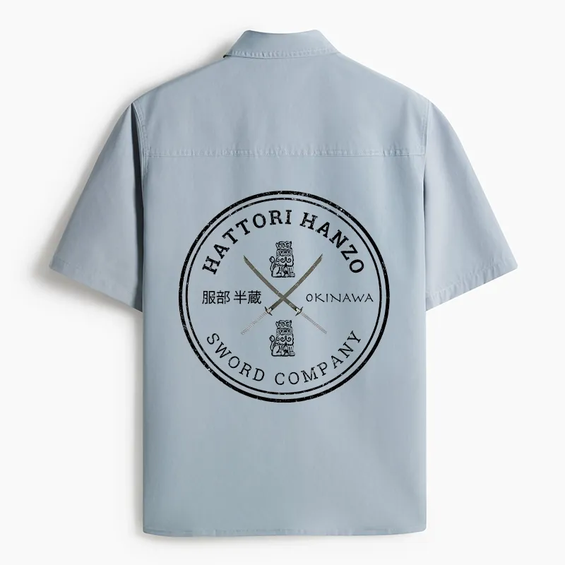 Tokyo-Tiger Hattori Hanzo Sword Company Work Shirt