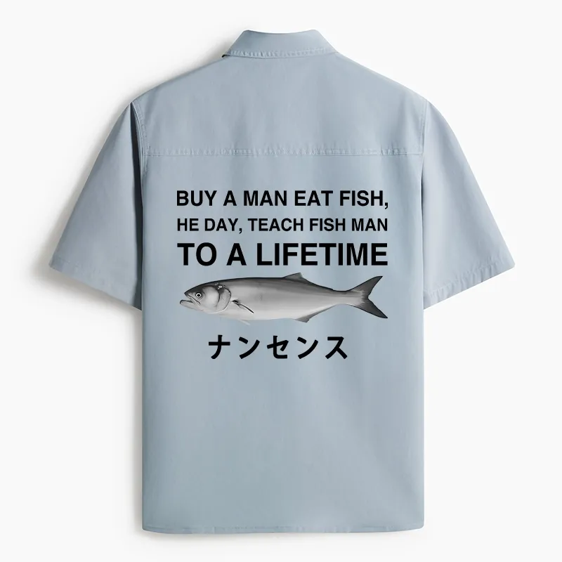 Tokyo-Tiger Funny To A Lifetime Work Shirt