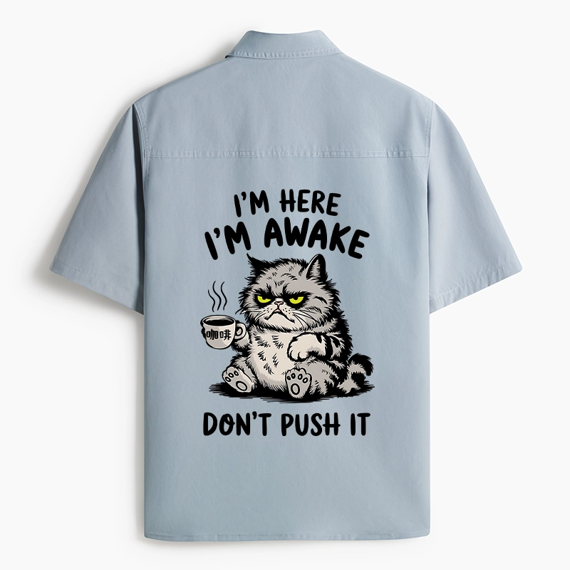Tokyo-Tiger Tired Cat Work Shirt