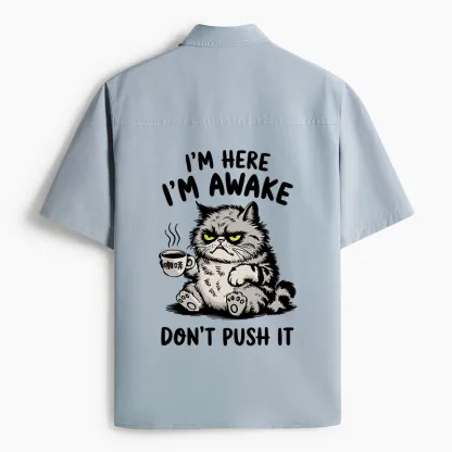 Tokyo-Tiger Tired Cat Work Shirt