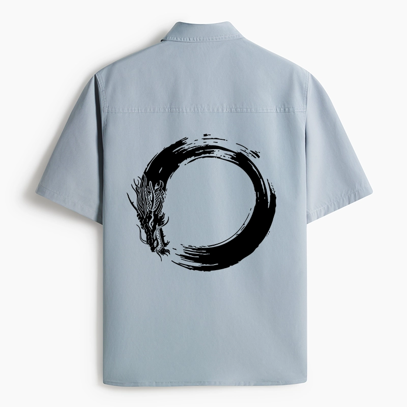 Tokyo-Tiger Dragon's Circle Work Shirt
