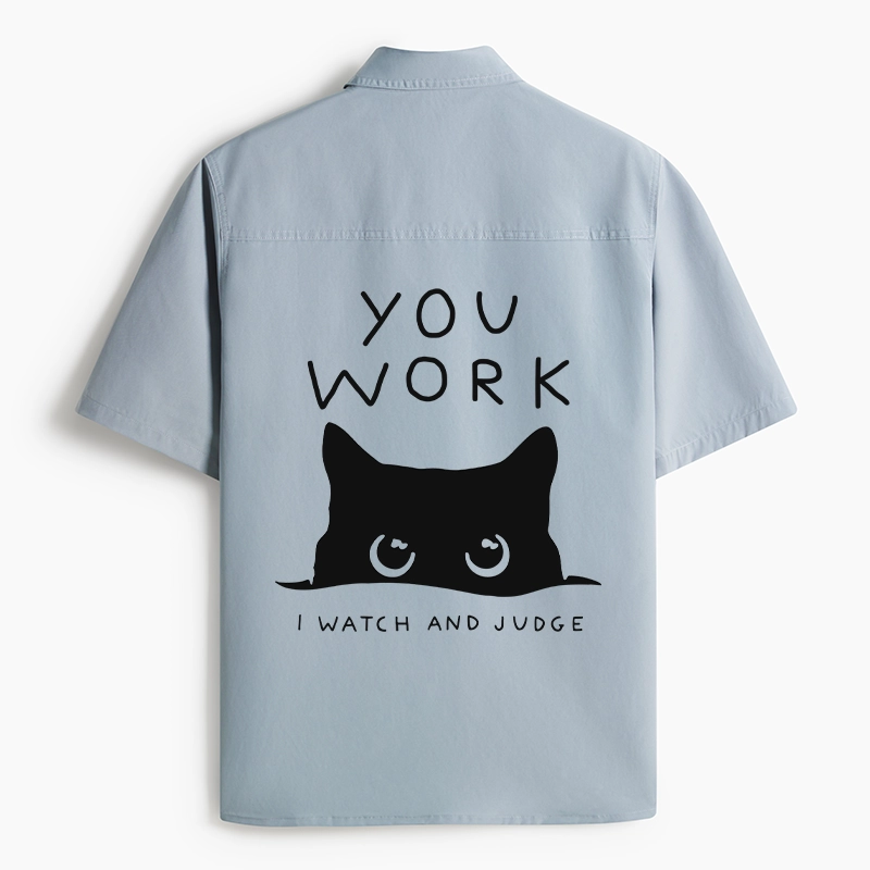 Tokyo-Tiger A Cat That Spies Work Shirt
