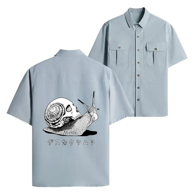 Tokyo-Tiger Death Snail Manga Work Shirt