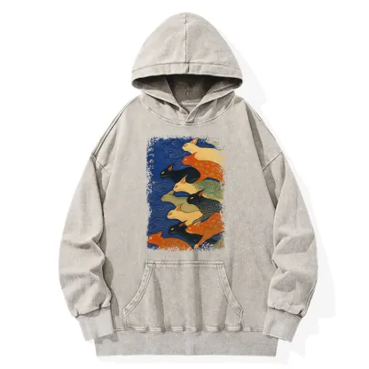 Tokyo-Tiger Claw-some Ninja Washed Hoodie