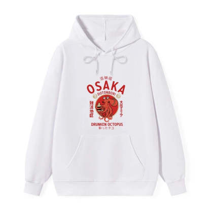 Tokyo-Tiger Drunken Octopus Japan Classic Hoodie