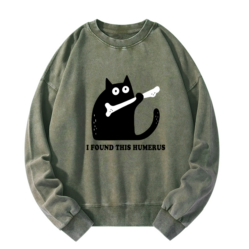 Tokyo-Tiger Cat Found This Humerus Washed Sweatshirt