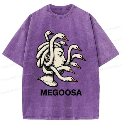 Tokyo-Tiger Legendary Goose Washed T-Shirt