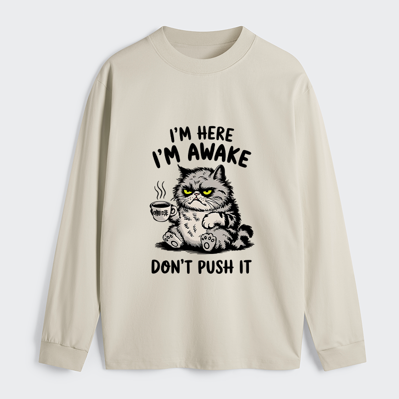 Tokyo-Tiger Tired Cat Classic Long Sleeve T-Shirt